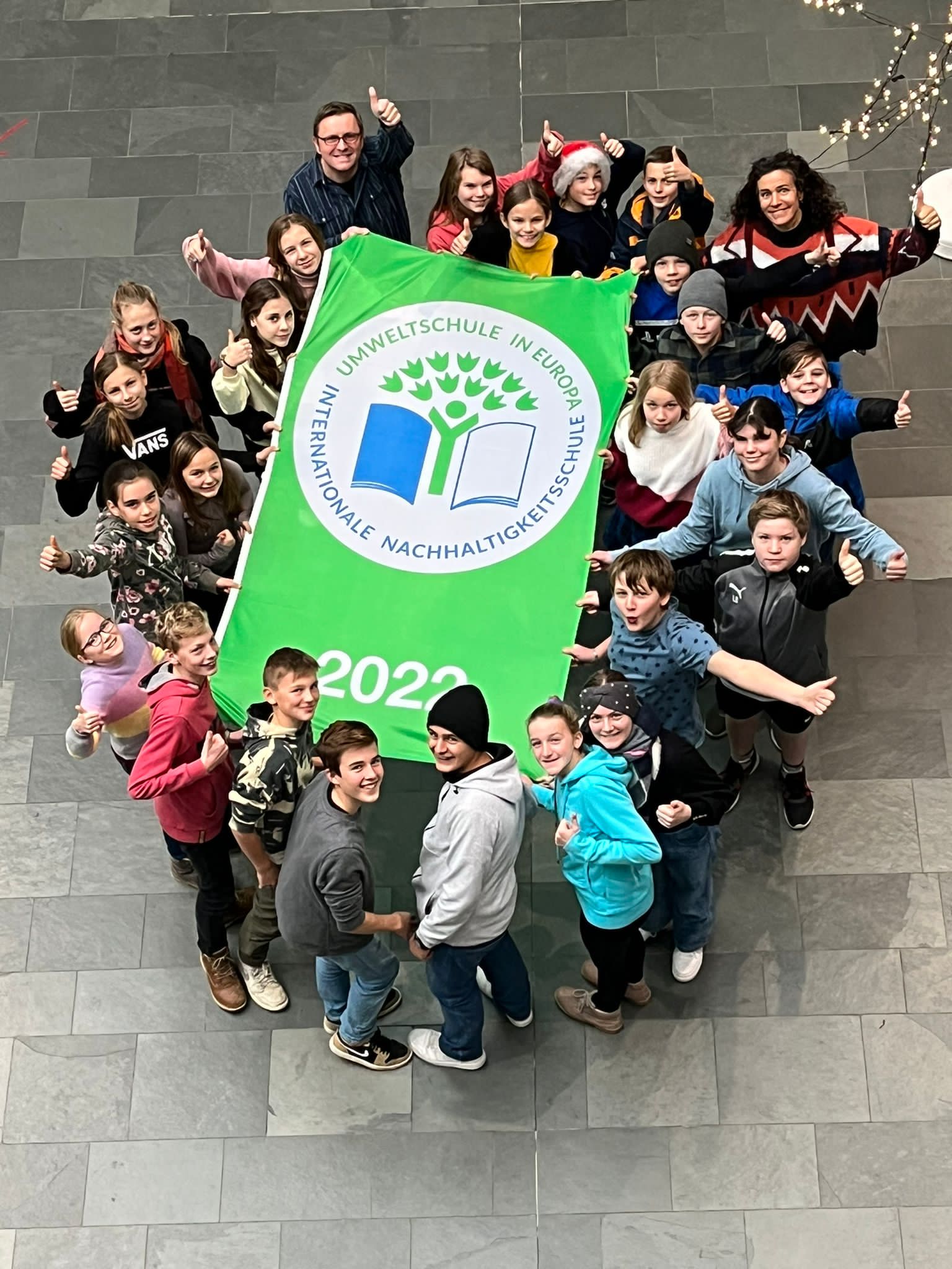 Gruppenfoto Umweltschule 2021